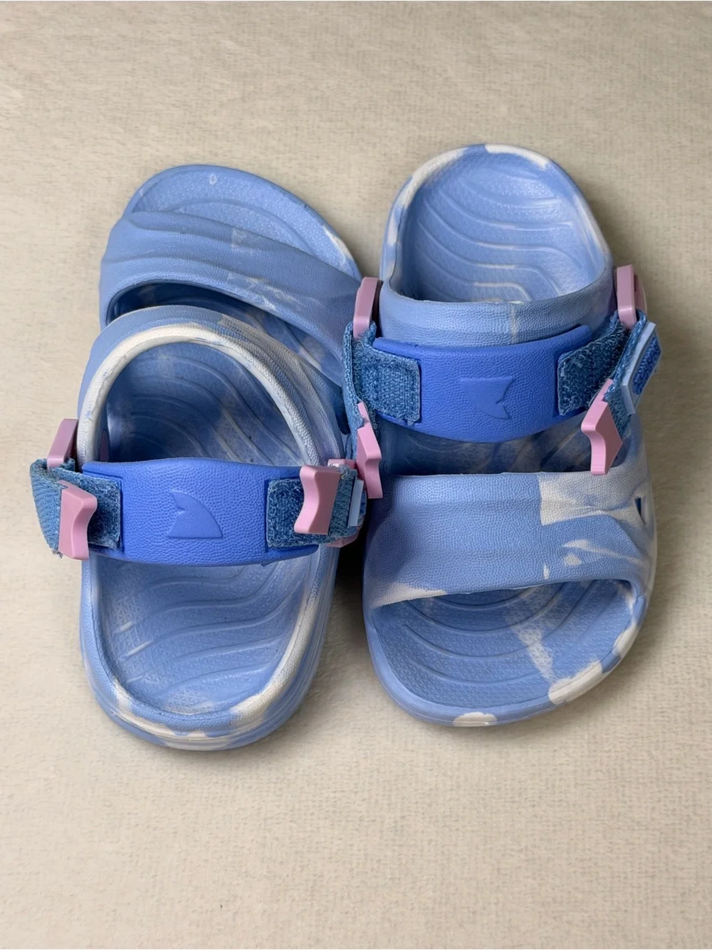 Ozark Trail Toddler Blue Pink Water Sandals Size 7
